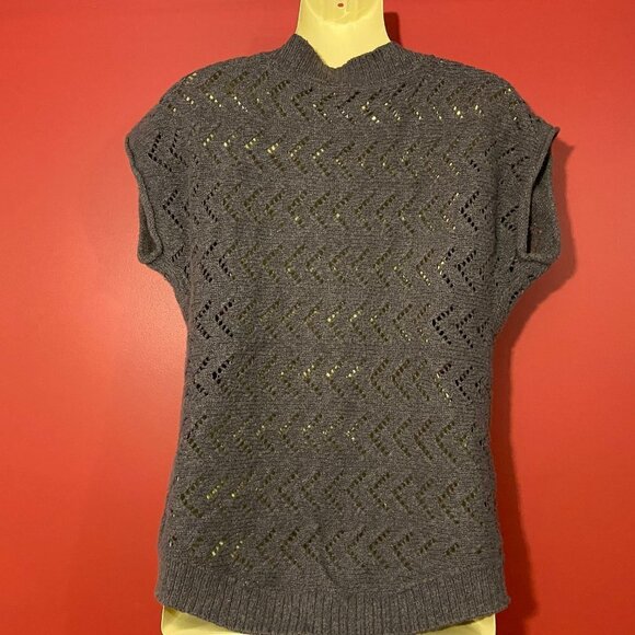 ⭐4 FOR $20⭐ Aeropostale Women's Grey Knit Single Button Cardigan - Size Small - Picture 3 of 4